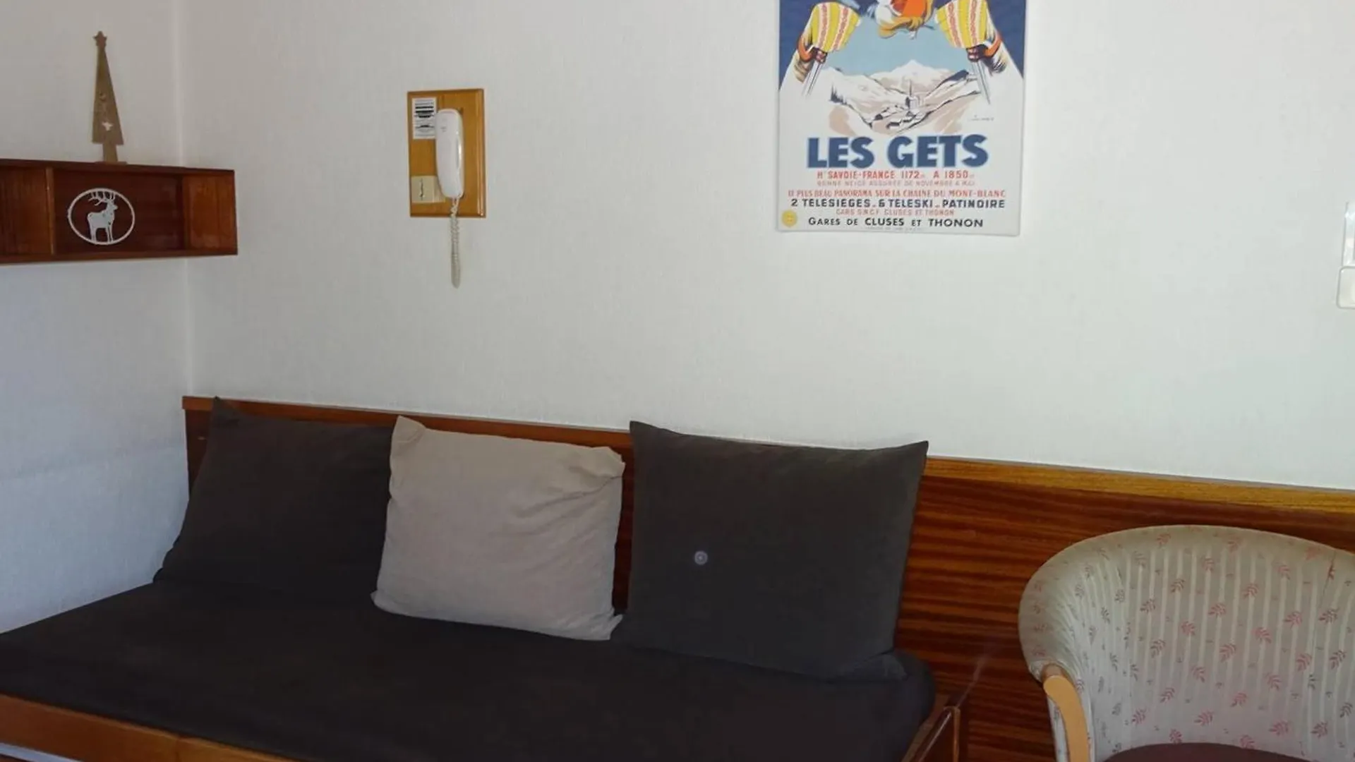 A Louer Les Gets: 2 Pieces, 4 Pers, Centre, Wifi, Draps Et Serviettes Inclus - Fr-1-802-23 0*,  Francia