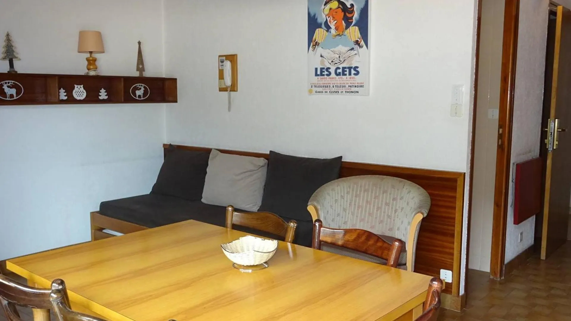 A Louer Les Gets: 2 Pieces, 4 Pers, Centre, Wifi, Draps Et Serviettes Inclus - Fr-1-802-23 Apartamento
